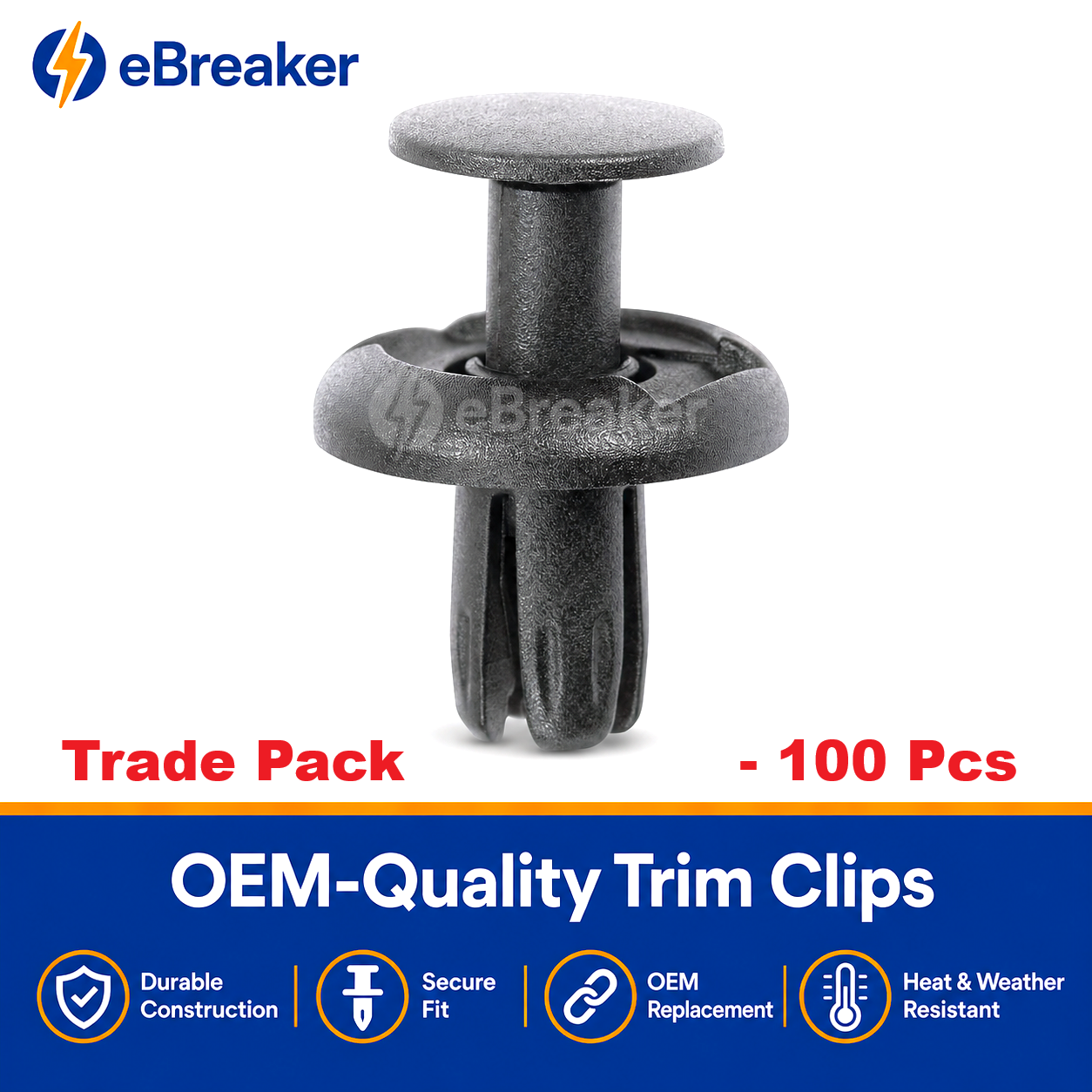 BMW & MINI Push Fit Expanding Trim Rivet - Interior & Body Panel Fastener 07147401727