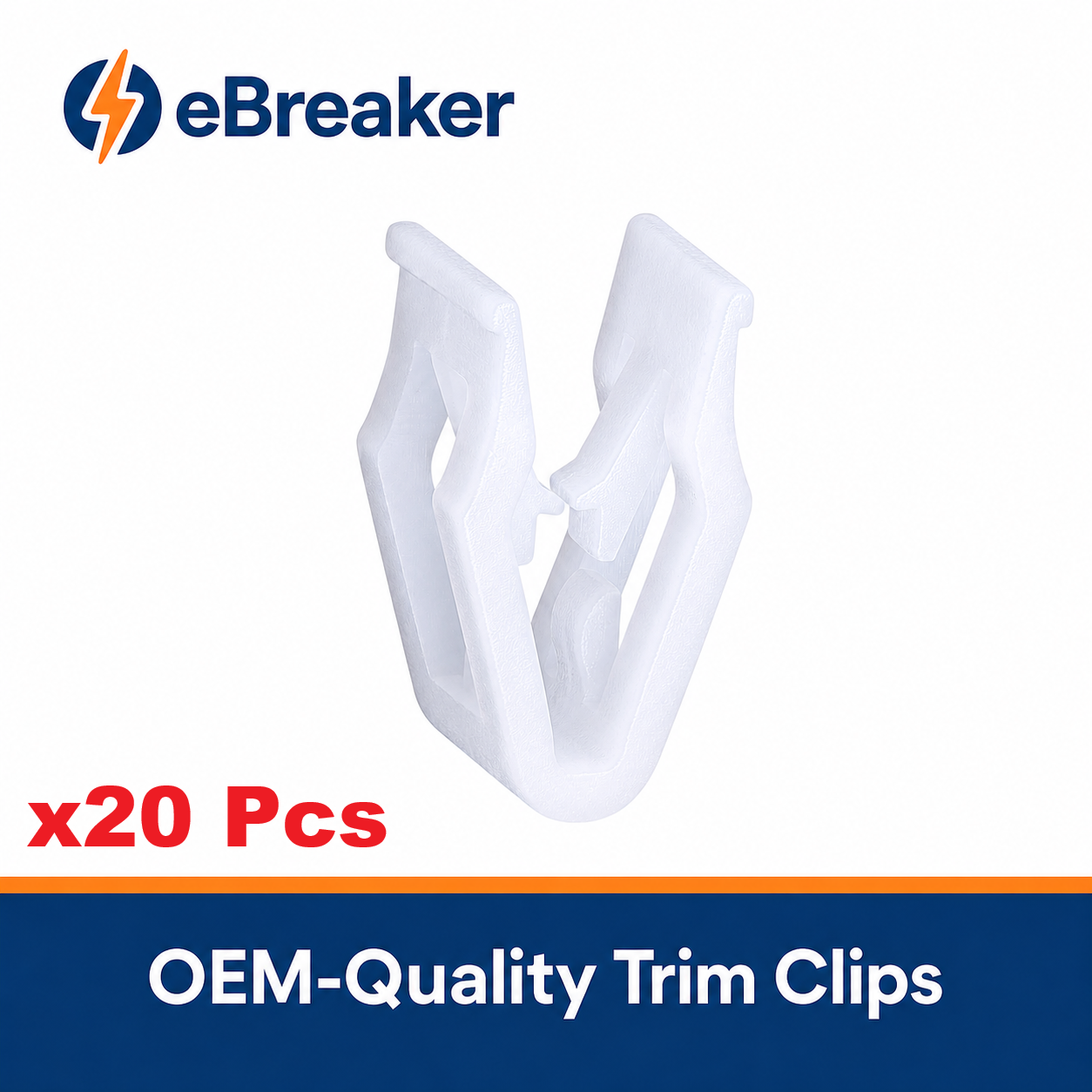 Ford Land Rover Jaguar White Snap Fit Trim Clip LR082683 T2R4839