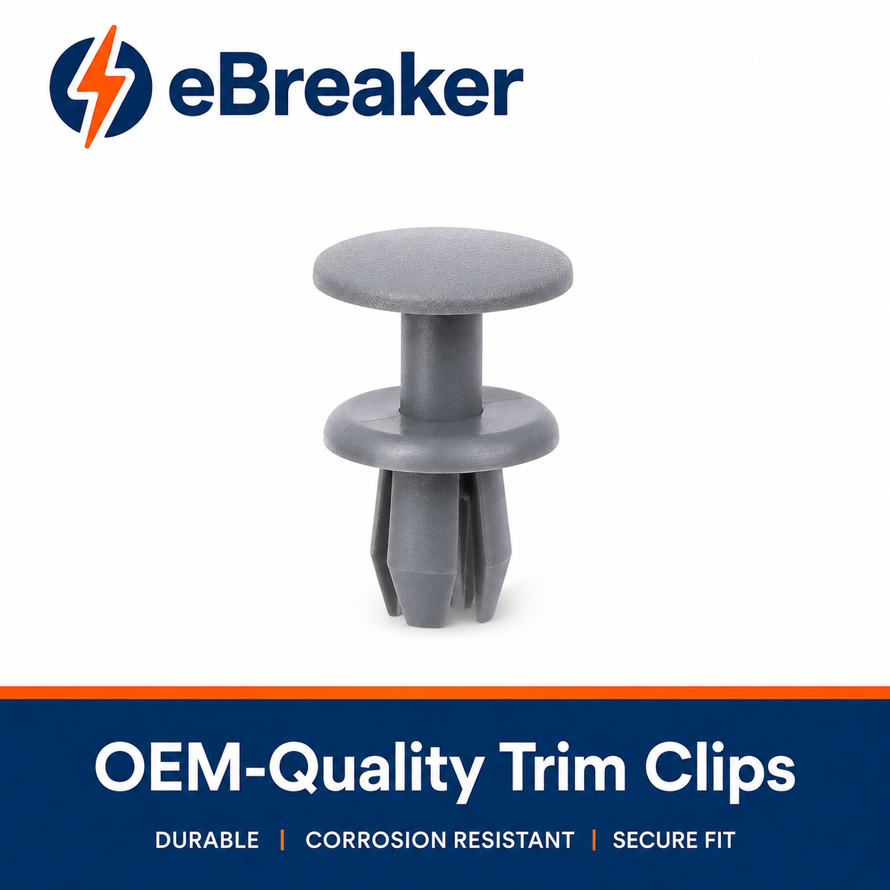 BMW Expanding Trim Rivet Grey 8mm - 51498237075
