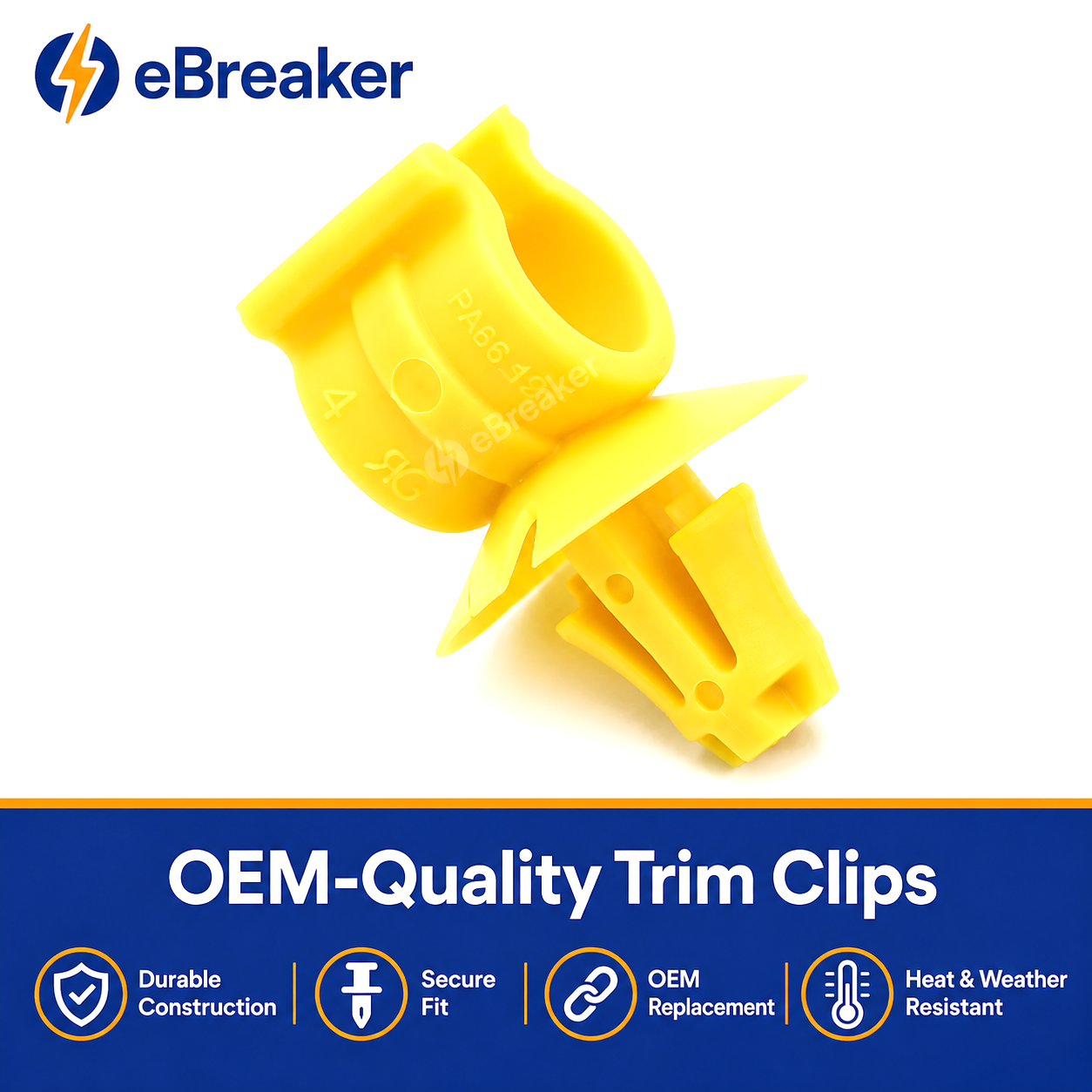 Citroen Peugeot Vauxhall Bonnet Rod Holder Clip Yellow 795059 Engine Bay Stay Clip