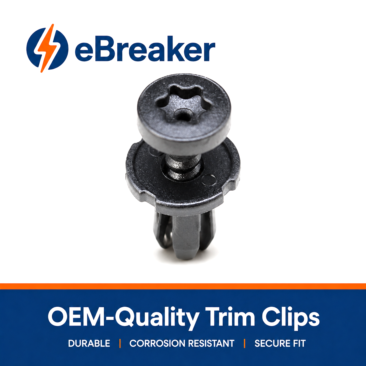 Torx Head Plastic Screw Fit Trim Rivet Multi-Brand - 7L6868307