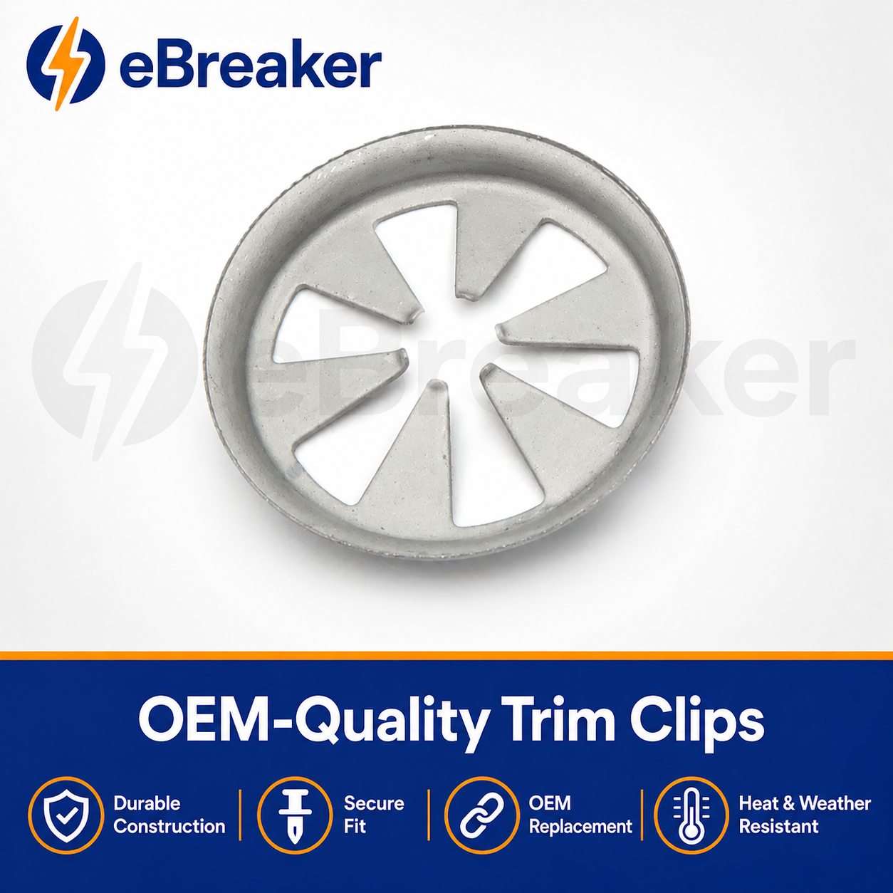 Ford Under Bonnet Insulation Star Lock Washer Clips 1462015