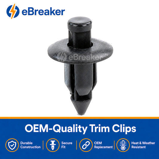 6mm Motorcycle Fairing Rivet Clips - Honda Yamaha Suzuki Kawasaki Trim Fasteners
