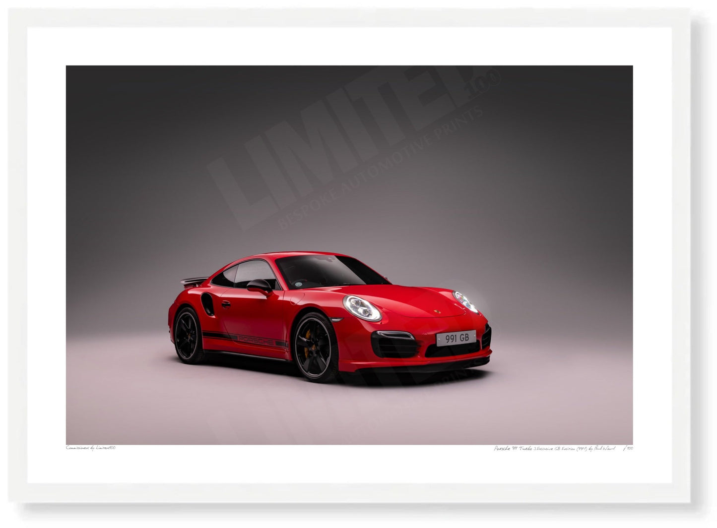 Porsche 911 (991.1) Turbo S Exclusive GB Edition