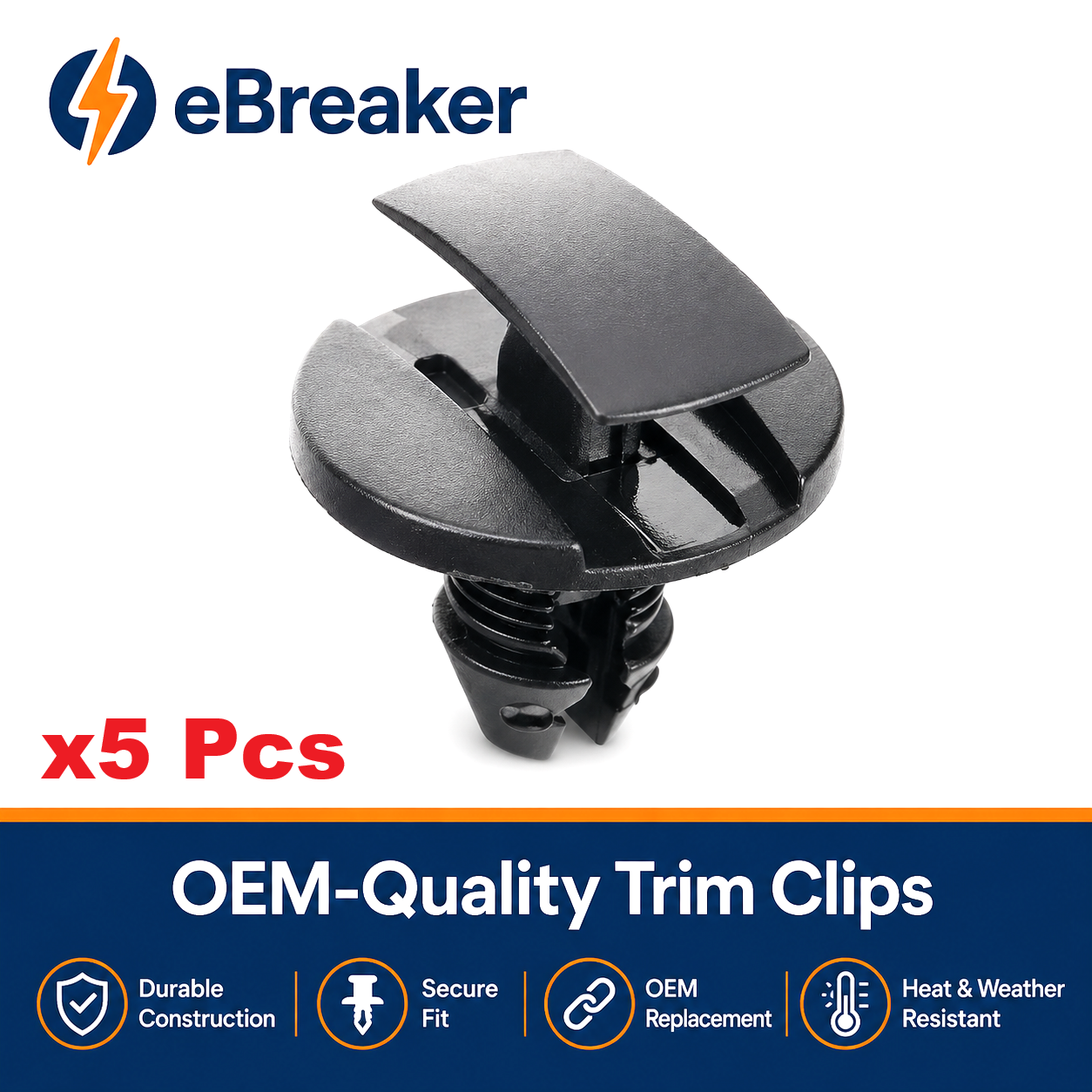 Inner Wheel Arch Liner Clip 8mm Multi-Brand - 856553
