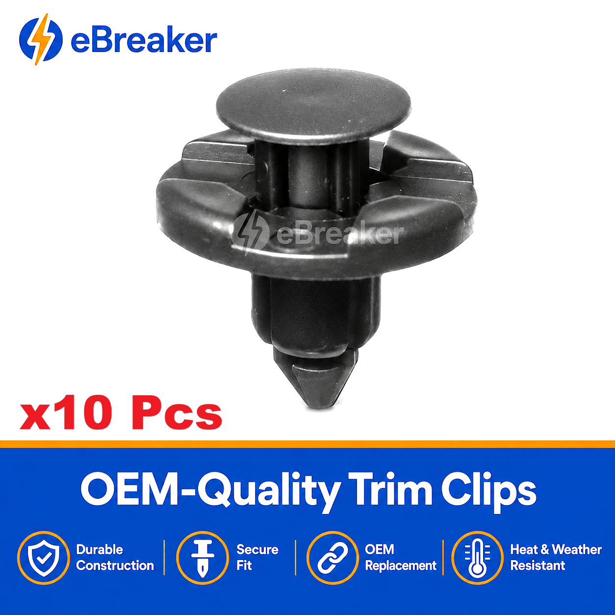 Nissan Mitsubishi Citroen Peugeot 8mm Push Fit Trim Clips 0155309321