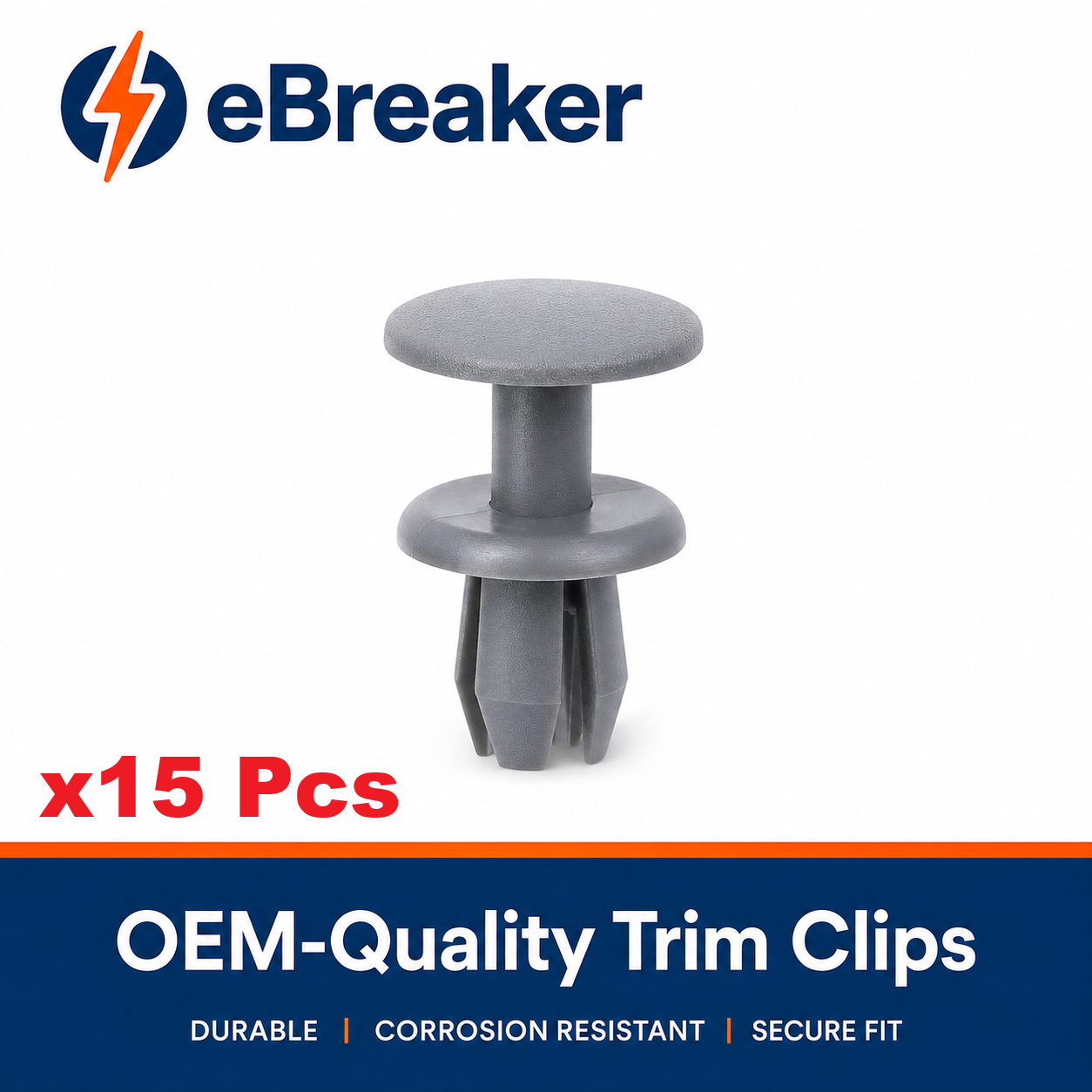 BMW Expanding Trim Rivet Grey 8mm - 51498237075
