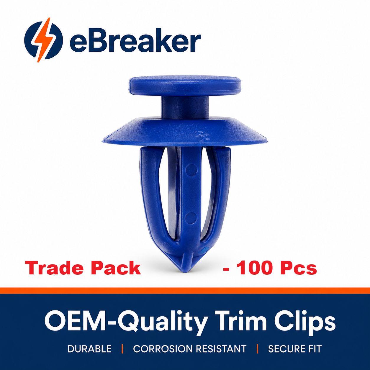 Vauxhall Door Card Interior Trim Clips Blue - 13252118