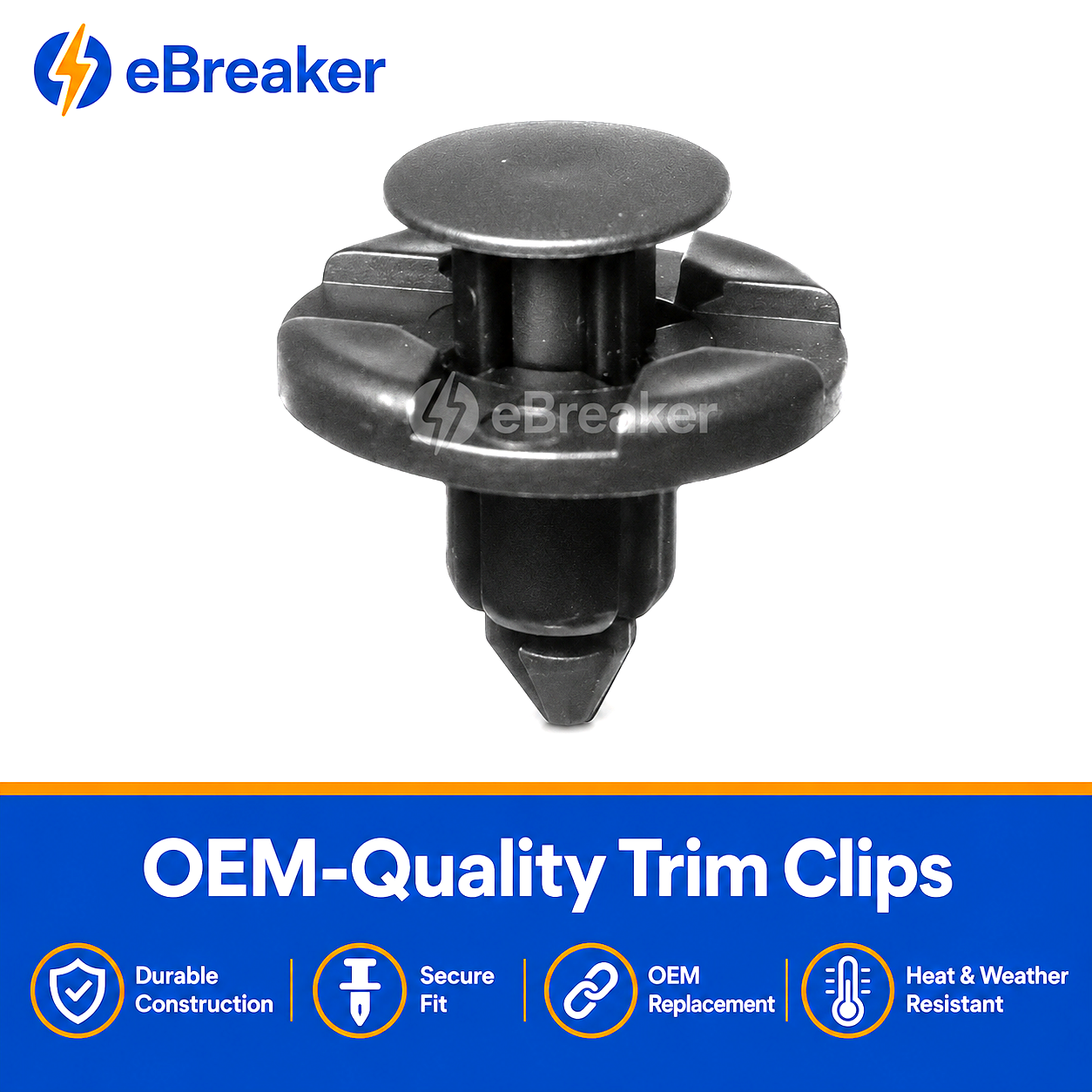 Nissan Mitsubishi Citroen Peugeot 8mm Push Fit Trim Clips 0155309321