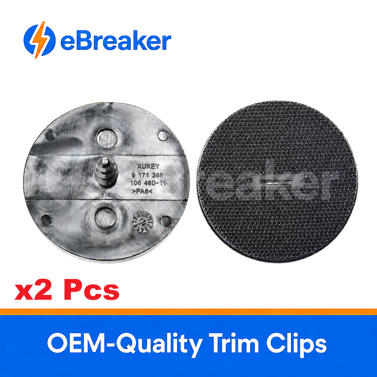 BMW & MINI Floor Mat Anchor Pads - Screw-In Carpet Fasteners 51479171368