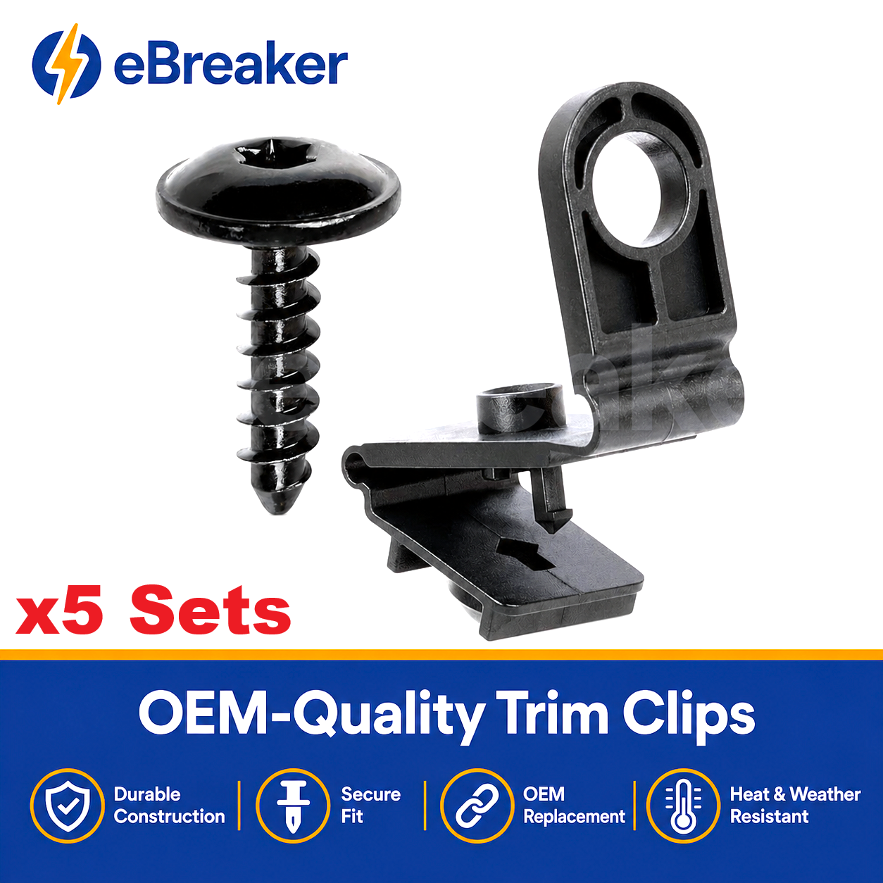 Audi SEAT Wheel Arch Liner Clip Screw Kit 8E0821989A N90775001