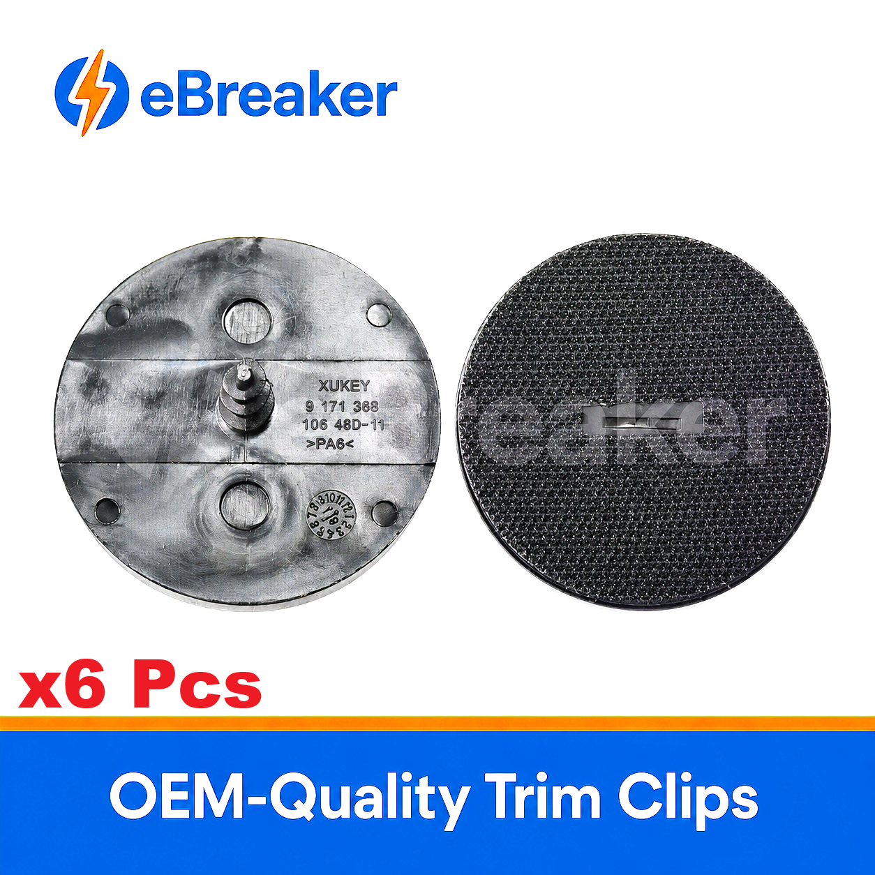 BMW & MINI Floor Mat Anchor Pads - Screw-In Carpet Fasteners 51479171368
