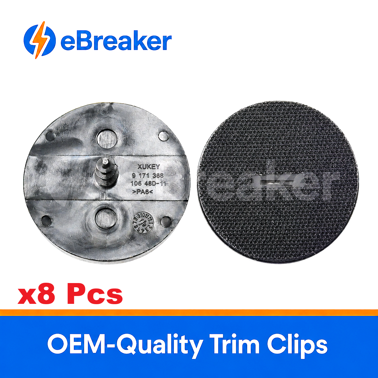 BMW & MINI Floor Mat Anchor Pads - Screw-In Carpet Fasteners 51479171368