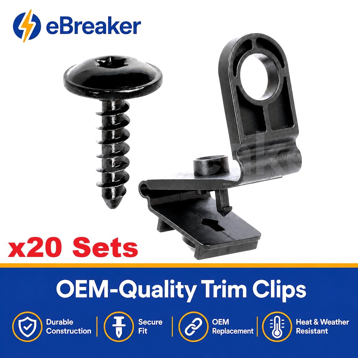 Audi SEAT Wheel Arch Liner Clip Screw Kit 8E0821989A N90775001