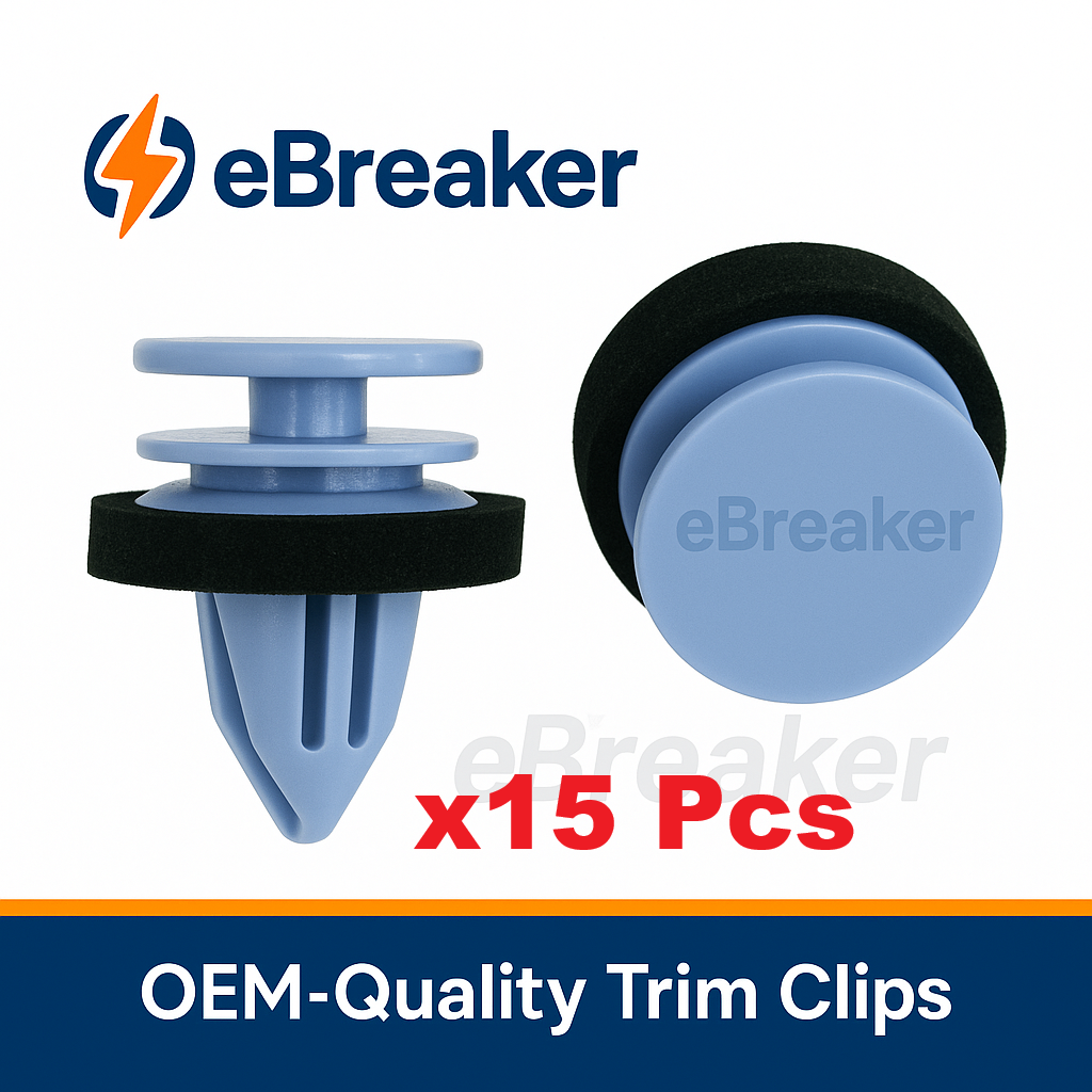 Mercedes A B Class GLA Door Card Trim Panel Clip Blue 8mm Fastener