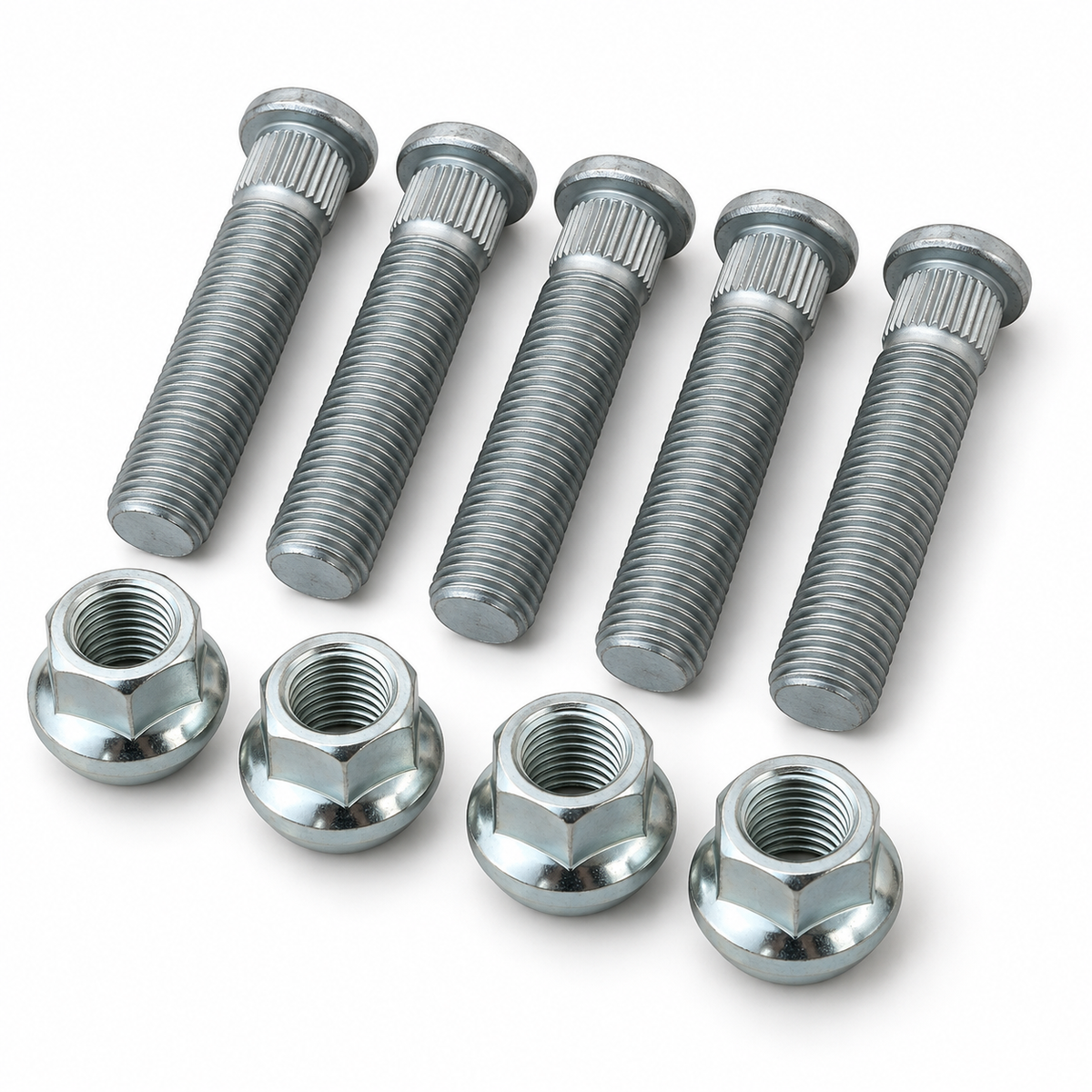 PSR9Line Porsche push-fit wheel studs and R14 nuts