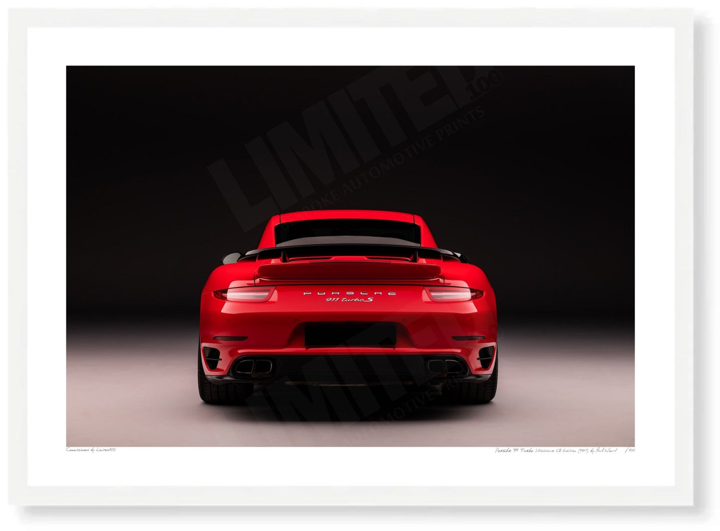 Porsche 911 (991.1) Turbo S Exclusive GB Edition
