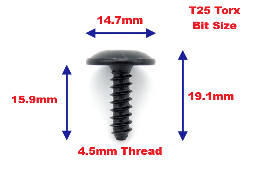 Audi SEAT Wheel Arch Liner Clip Screw Kit 8E0821989A N90775001