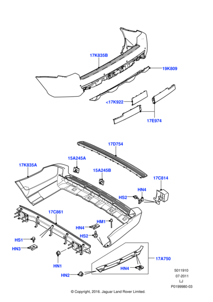 Land Rover Range Rover Tow Cover Twist Lock Receiver Clips DYF500010
