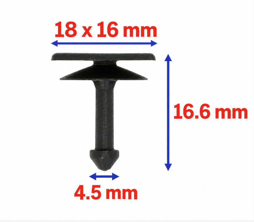 Subaru Windscreen Cowl Scuttle Panel Retainer Clips – Impreza Forester BRZ GT86 – 91486KJ010