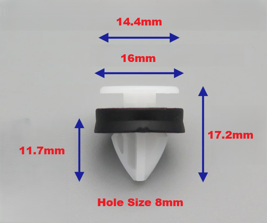 Ford Transit Custom Trim & Moulding Clip with Seal - 5255437