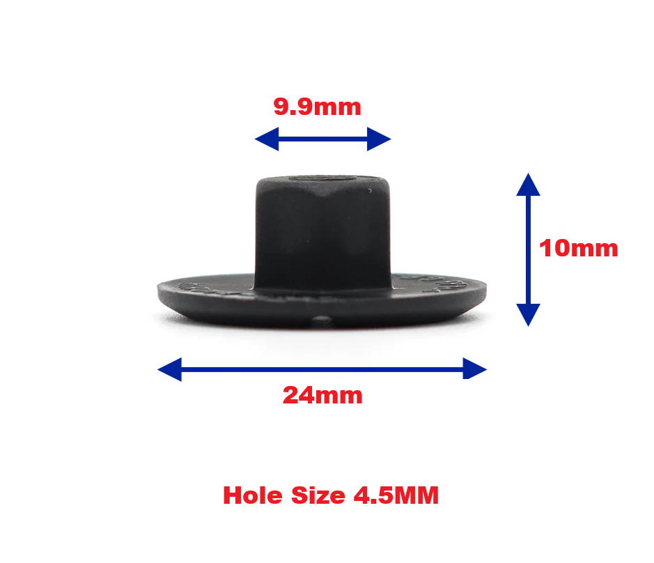 Wheel Arch Lining Splashguard Fixing Nut Mercedes BMW - A2109900050