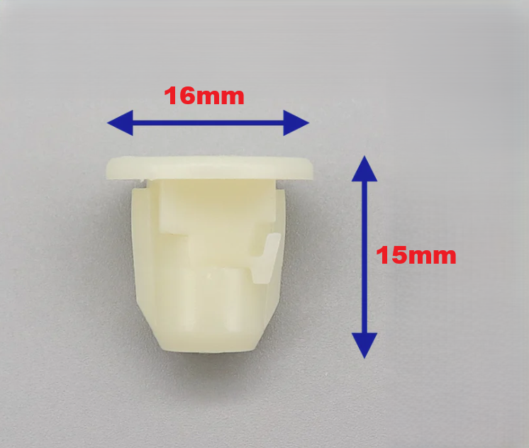 White Expanding Trim Grommet BMW MINI - 07147201307