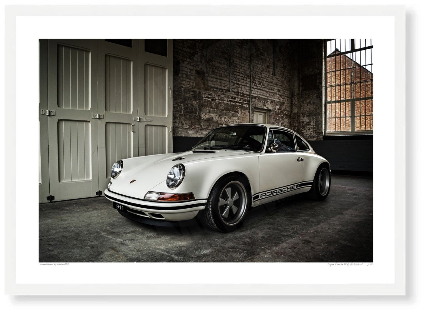 Singer Porsche 911 at Bicester Heritage