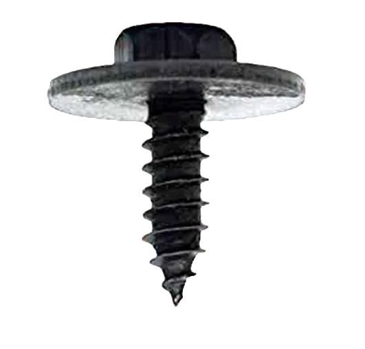 Black & Gold U-Clip Speed Fastener Screw Set - Undertray & Splashguard Kit